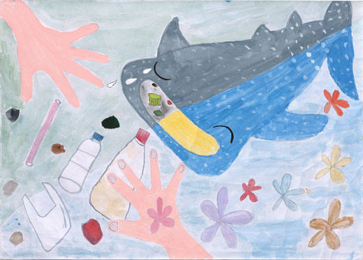 やさしい手でみんながえがおに