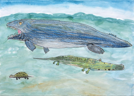 古代の海のようにゴミゼロの海を目指せ！