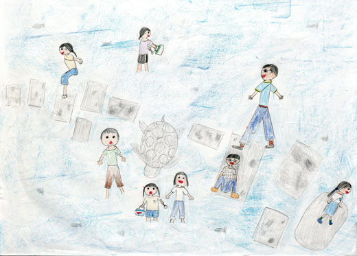 きれいな鴨川を残したい