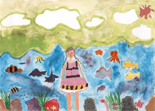 私とかわいい魚たち