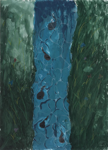 川のオタマジャクシ