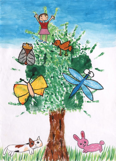 えがおになる木