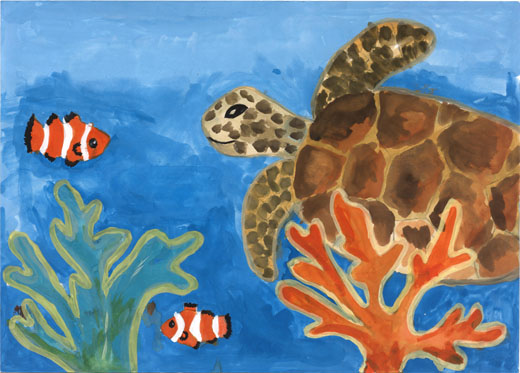 きれいな海を守ろう。