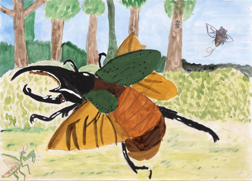 飛べ！ヘラクレスオオカブト