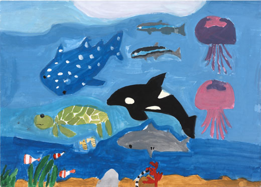 元気な海のなかまたち