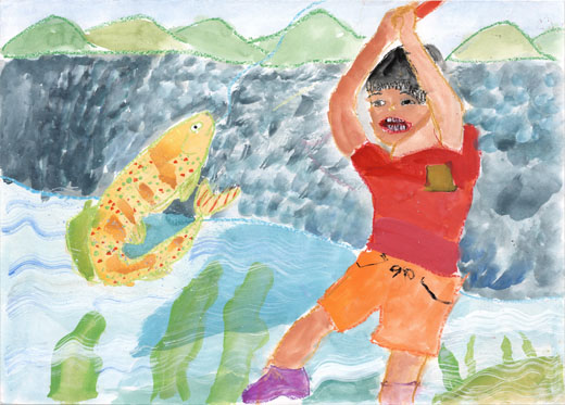 きれいな川・きれいな魚