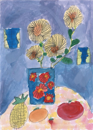 きれいに生けられたお花