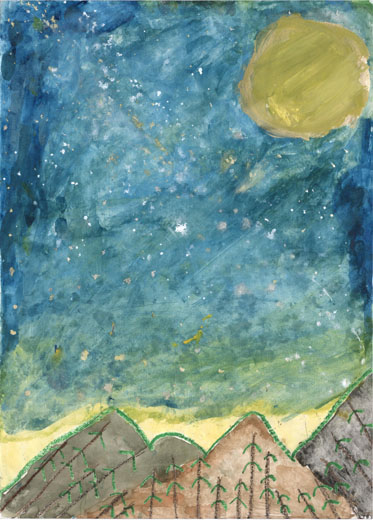 星がきれいな夜