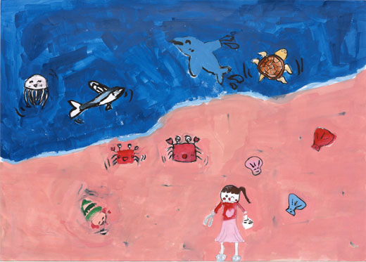 海をきれいにしよう