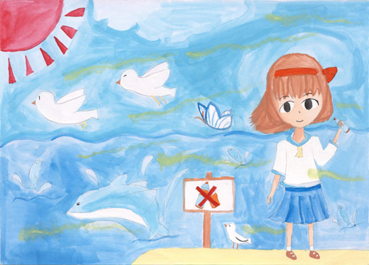 地球の仲間を守る