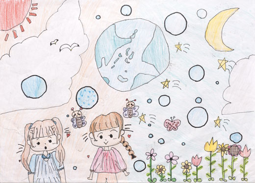 みんながえがおになる、きれいなくうき