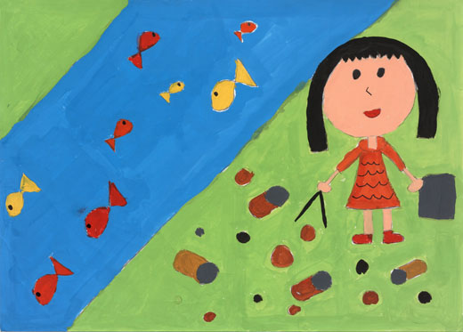 海や川をきれいにしよう