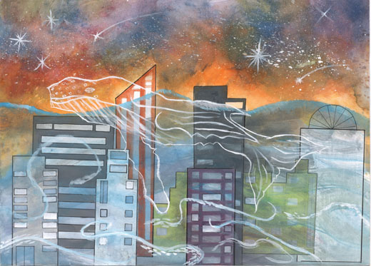 誰一人いない世界で僕は泳ぎ続ける。