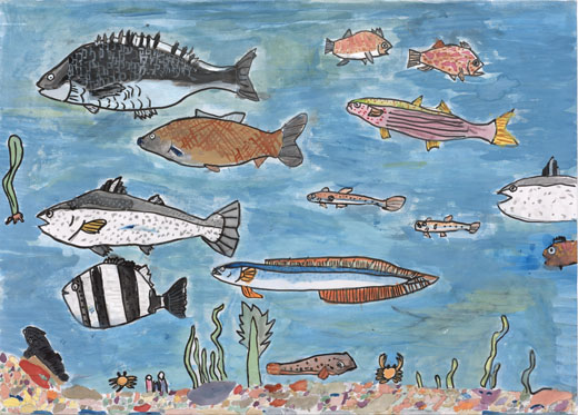 川と海の間より