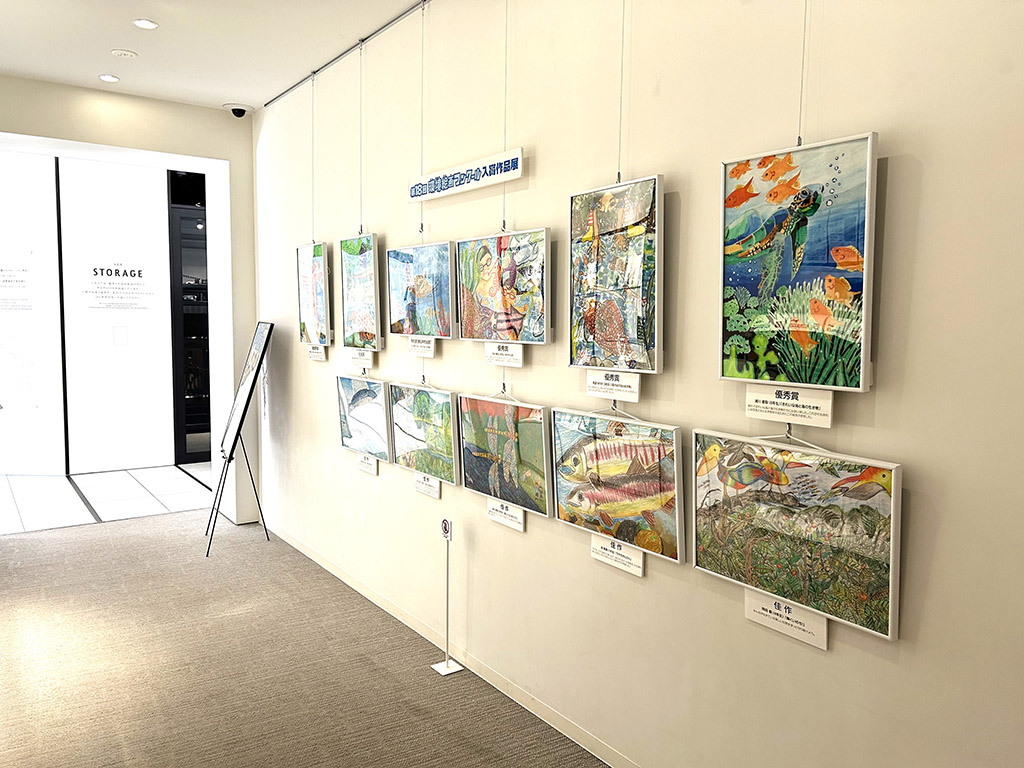 パナソニックミュージアムに入賞作品を展示しました