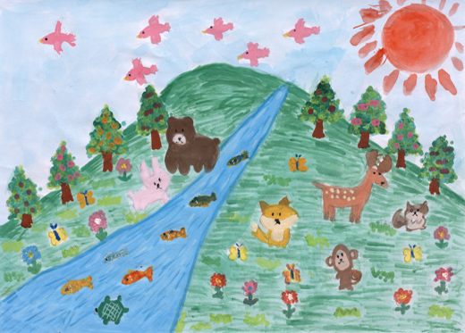 きれいな世界うれしいな