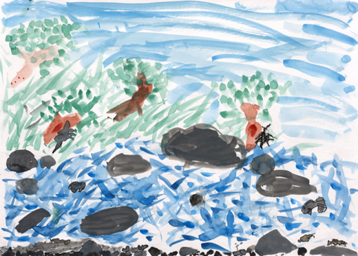 しぜんゆたかな川