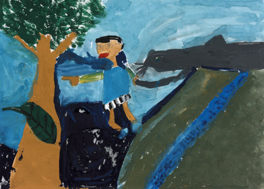 どじょうと手をつなぐ