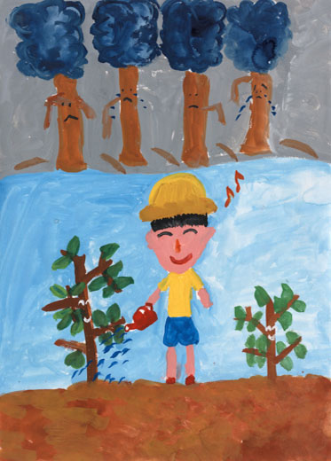 木をちゃんと育ててないちがい