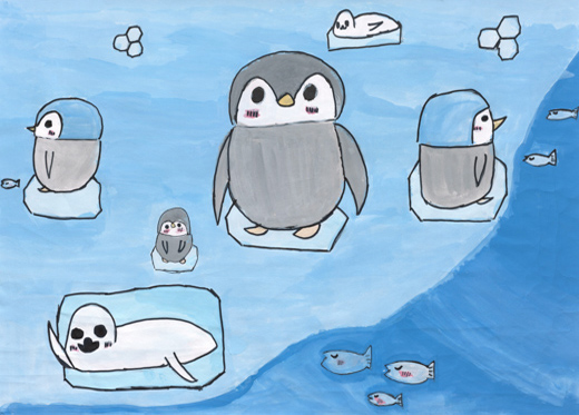南極のみんなが元気にくらせるように