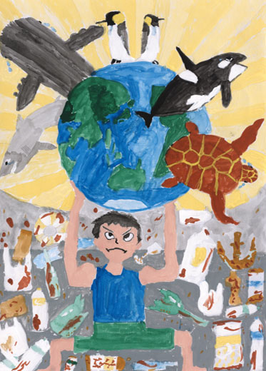 地球は全員で守ろう