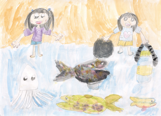 ごみをすてないで