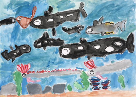 ぼくのすきなうみのいきもの