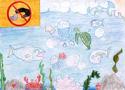 海のきれいを守ろう