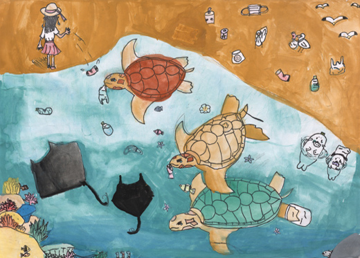 みんなのえがおが広がる海へ