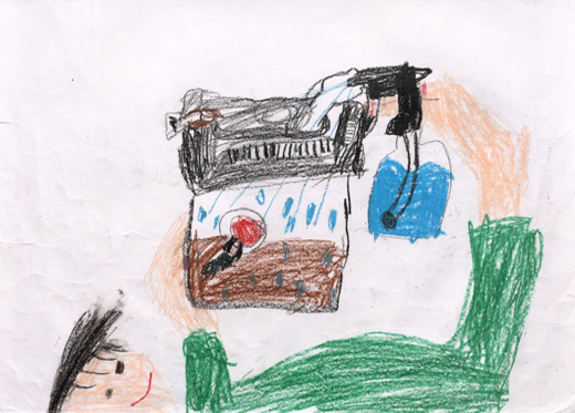 クワガタにきりふき