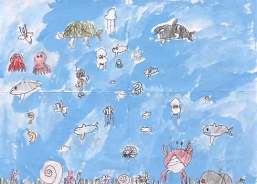 いつまでもきれいな海