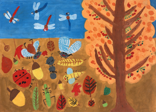 いろいろな虫たち