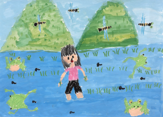 生きものがいっぱいの田んぼ