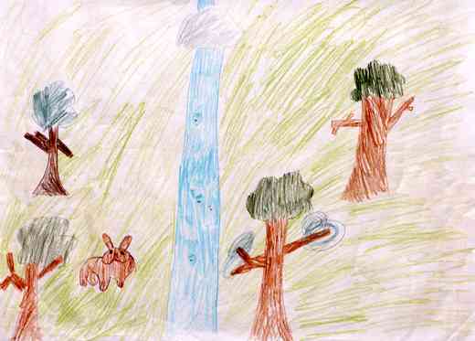 山のくうきときれいな水