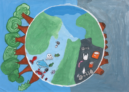 地球をきれいに