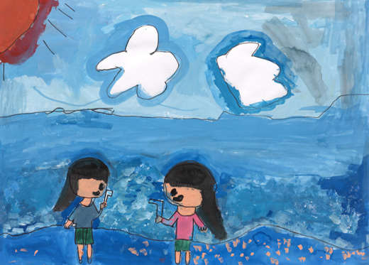 かわのみずでみずでっぽう