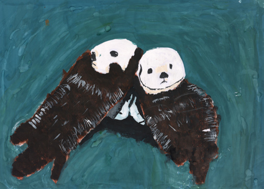 生き続けるラッコや生き物