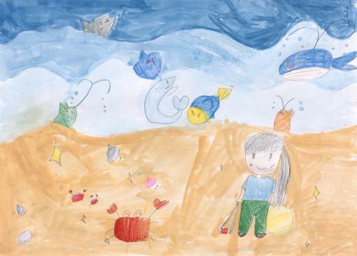 ごみひろいをしたい