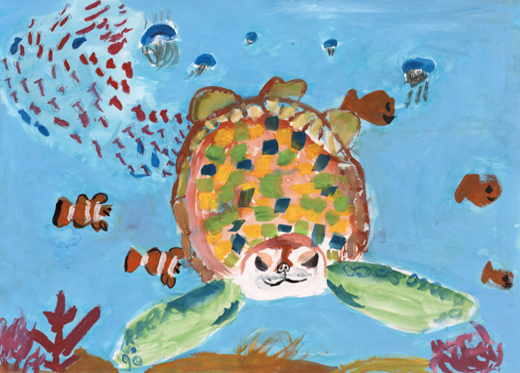 きれいなうみにすむいきものたち