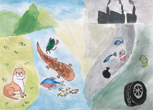 大切にしよう水の生き物