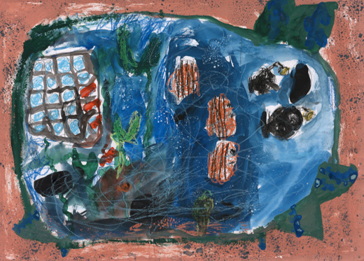 いろんなお魚が住むきれいな海