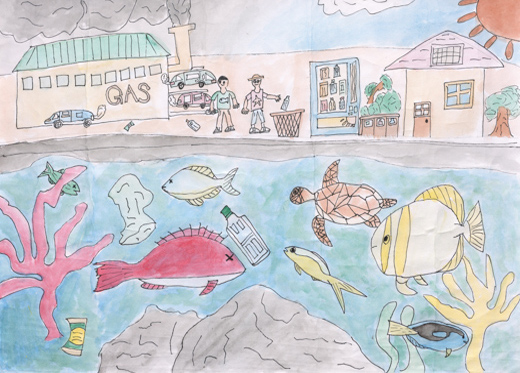 きれいな街と汚い町