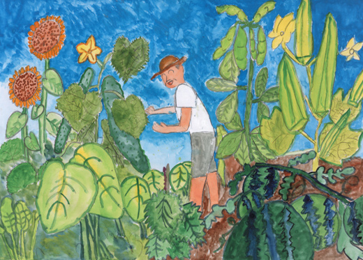 じいちゃんの野菜畑