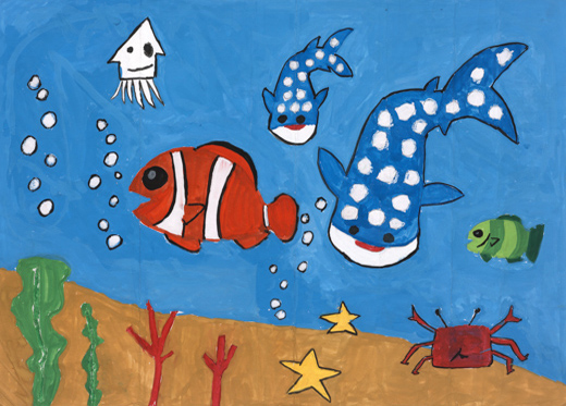 きれいな海のいきものたち