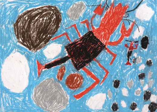 げんきなザリガニ