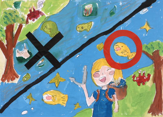 ゴミはもちかえってね!