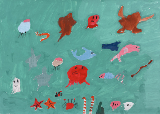 すいすいおよぐ