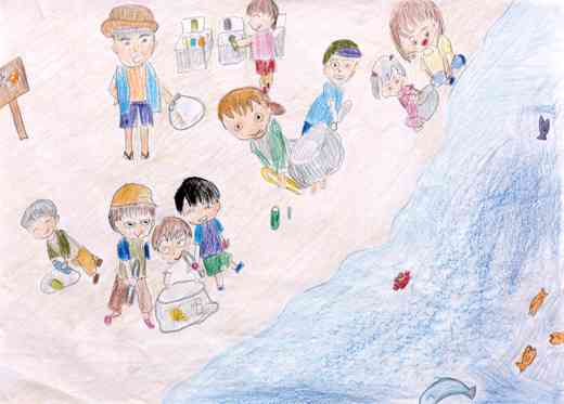 ゴミ拾い楽しいな