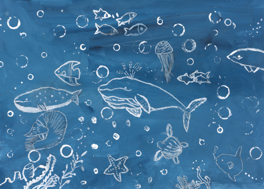 海の生きものたちのカーニバル