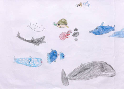 すいすいきれい。